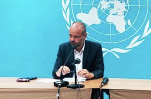 <p>Mathias Gillman, porte-parole de la MONUSCO déclaré persona non grata par le gouvernement de la RDC.</p>
