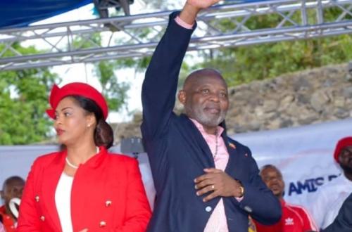 <p>A Goma, Kamerhe lance un défi aux rebelles du M23 : « Si vous êtes congolais, déposez les armes »</p>
