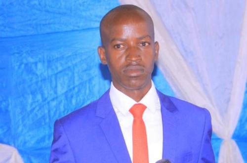 <p> Le porte-parole des étudiants de l’Université de Bunia</p>
