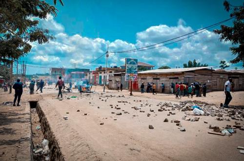 <p>Vives tensions après le meurtre d’un civil lors du passage d’un convoi de la MONUSCO </p>
