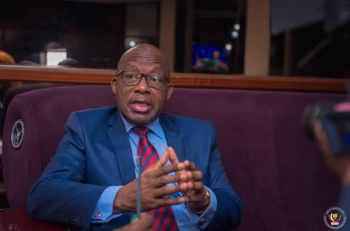 <p>Christophe Lutundula décourage toute manifestation à travers le pays contre les Nations Unies</p>
