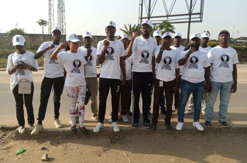 <p>Les jeunes leaders rappellent à Kibali Gold Mine sa responsabilité de réhabiliter la route Afoo-Bholi</p>
