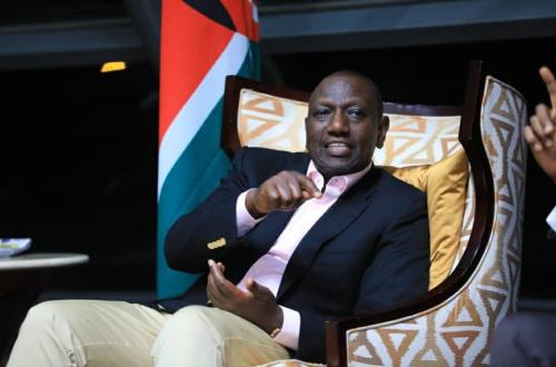 <p>William Ruto à Kinshasa pour un rapprochement entre la RDC et le Kenya</p>
