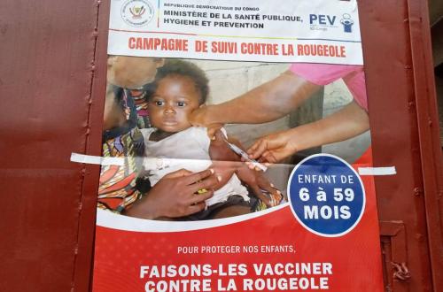 Vaccination contre la rougeole DPS antenne de Butembo : 199 462 enfants atteints sur 823 606