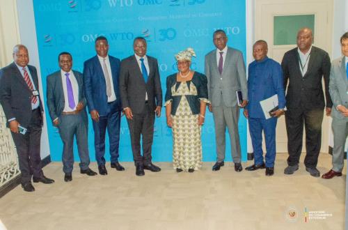 Julien Paluku à Genève pour une série de rencontres avec différentes personnalités et organisations internationales