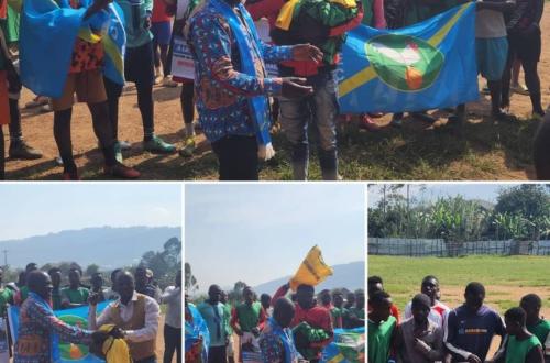 Lubero : le BUREC offre des équipements sportifs à la jeunesse