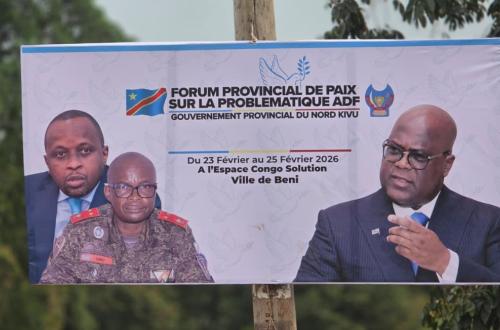 Nord-Kivu : « Nous ne sommes pas ici pour pleurer mais pour agir », déclare le gouverneur militaire Evariste Somo à Beni