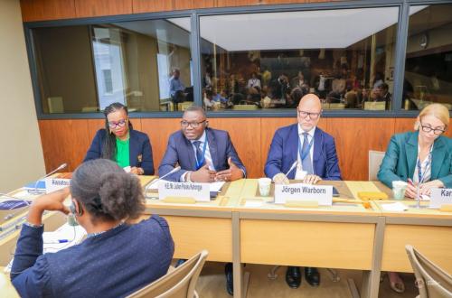 Forum public 2026 de l’OMC à Genève : Julien Paluku met en avant la dématérialisation du commerce extérieur en RDC