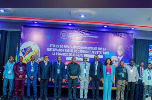 Uvira : Baraka valablement représentée à l'atelier sur la restauration de l'autorité de l'État au Sud-Kivu