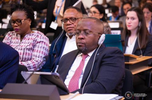 Genève : Jacquemain Shabani porte la voix de la RDC sur la crise humanitaire au HCR