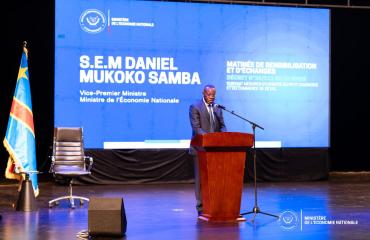 RDC : Mukoko Samba sensibilise sur le décret petit commerce, le contrôle démarre après le 30 septembre
