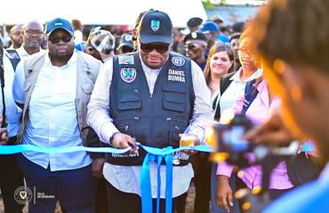 Kinshasa-Assainissement : Daniel Bumba inaugure un site de déchets à Ngiri-Ngiri