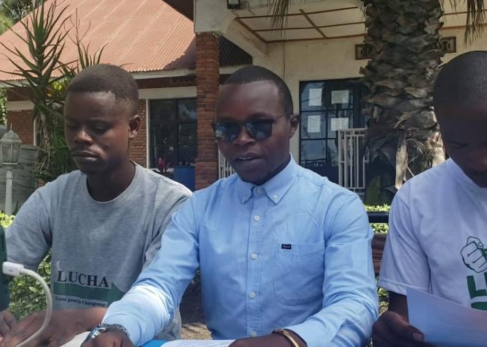 Goma : Condamné à 5 ans de prison pour outrage à l’armée, la Lucha-RDC appelé à la libération de Mwamisyo Ndungo et à la réforme de sa peine