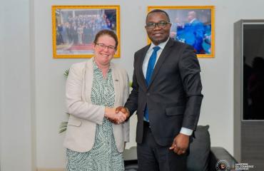 Kinshasa : Julien Paluku échange avec la nouvelle Ambassadrice Britannique sur le renforcement des échanges commerciaux