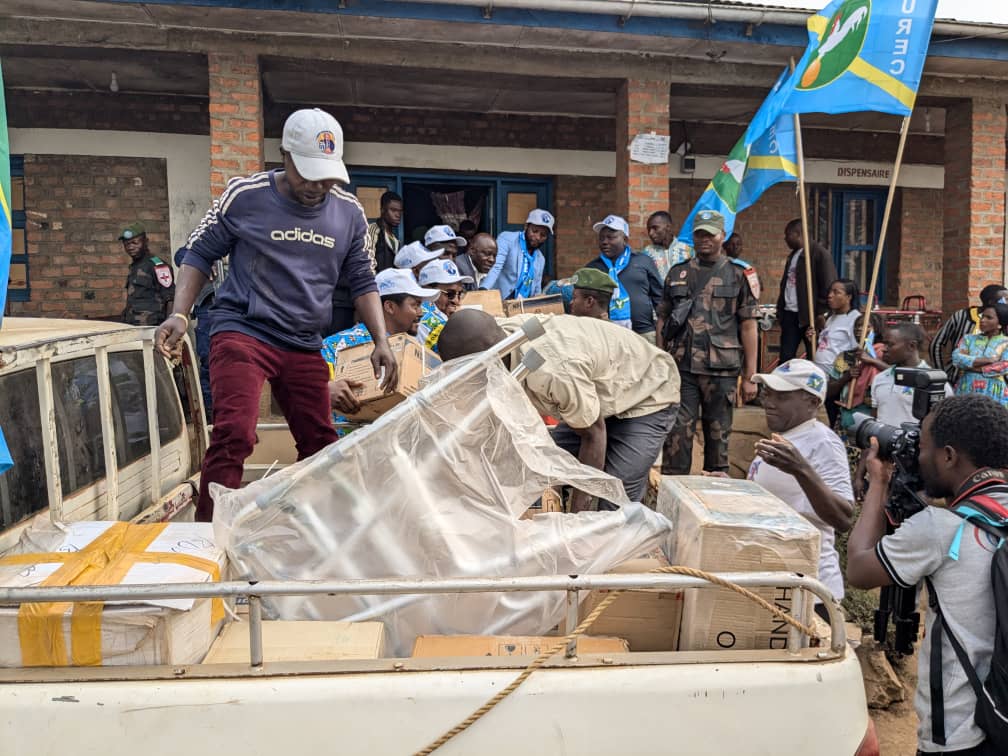 Guerre du M23 : le BUREC assiste les FARDC en médicaments et matériels médicaux à Lubero