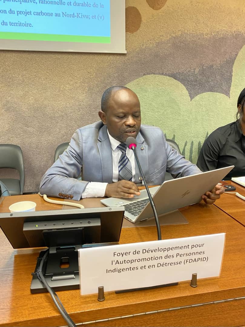 L'ONG FDAPID salue l'adoption du rapport de l'EPU de la RDC à la 58ème session du conseil des droits de l'homme des Nations-Unies