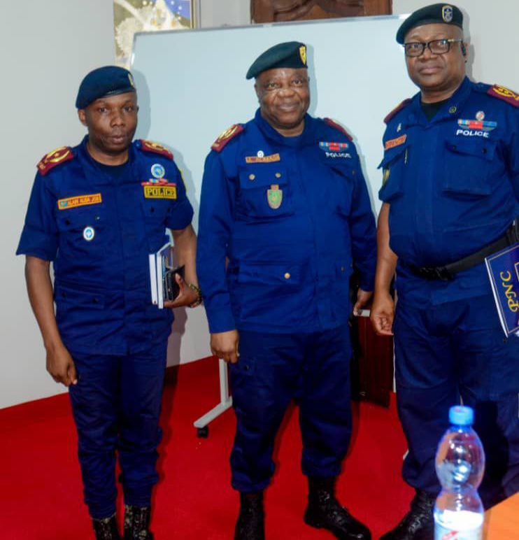 Kinshasa : le Général Alisa Job, désormais commandant adjoint du Centre National de Contrôle, Commandement   et de Coordination des Opérations de la PNC