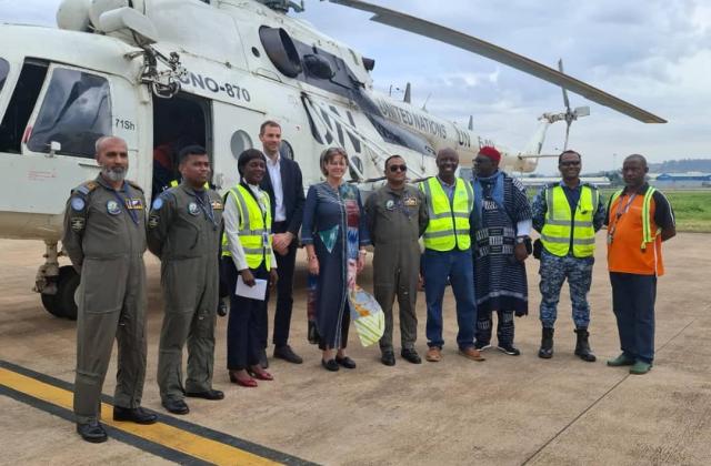 Goma : « J’espère que c’est le début progressif de la réouverture de l'aéroport » (Vivian van de Perre)