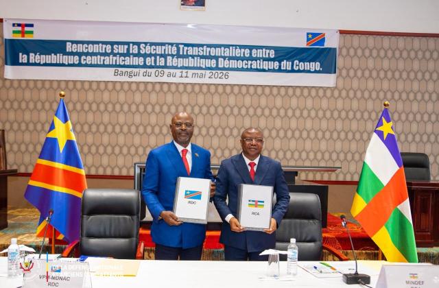 RDC–RCA : Kinshasa et Bangui consolident leur partenariat sécuritaire face aux menaces transfrontalières