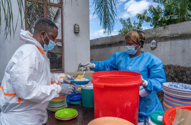 Ebola en RDC : le PAM offre les repas aux patients, aux cas mis en quarantaine et leurs familles