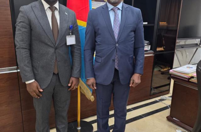 Kinshasa : le député national Simisi Obed échange avec le conseiller spécial du chef de l’État sur la sécurité et la crise humanitaire dans l’Est de la RDC