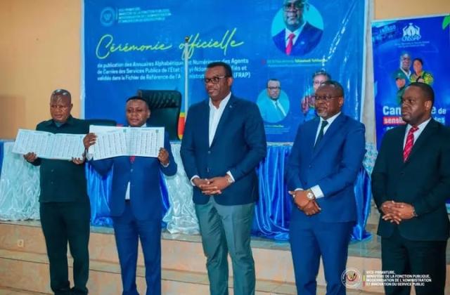 Maï-Ndombe : publication des annuaires officiels des fonctionnaires et agents de l'État