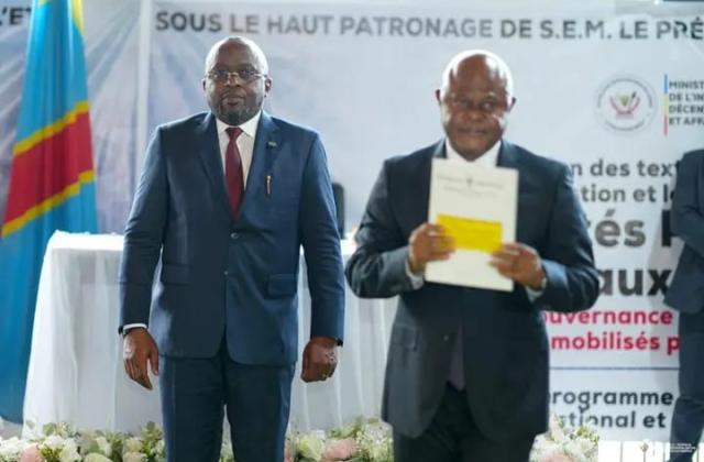Nord-Ubangi : Jacquemin Shabani lance la vulgarisation des textes encadrant les comités de sécurité