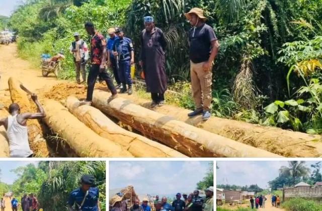 Dégradation de la RN3 sur l’axe Walikale-Nyasi : le chef de secteur des Wanianga Dr Akilimali Bamwisho s’impregne de la situation