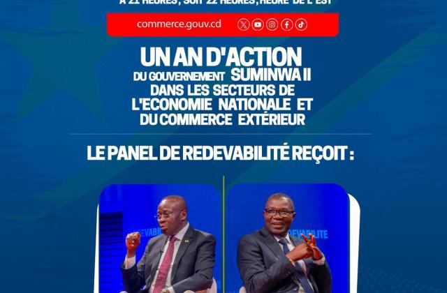 RDC : un an d’actions du gouvernement Suminwa II au cœur d’un panel de redevabilité
