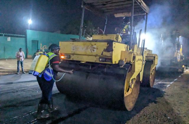 Beni : l’expertise locale à l’œuvre pour moderniser les routes de la ville