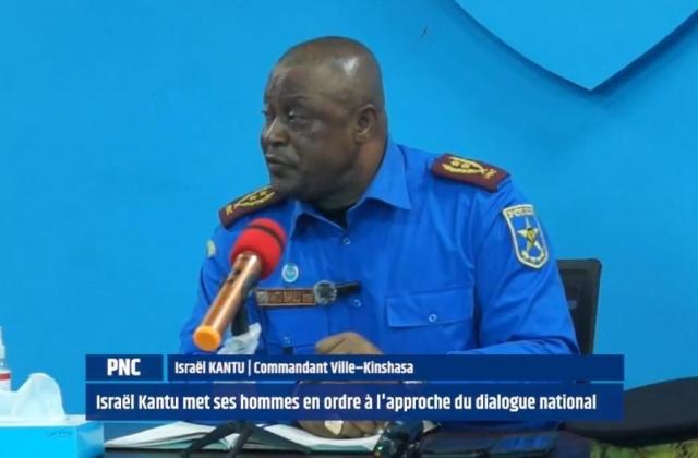 Dialogue national : Israël Kantu appelle au renforcement des interventions policières