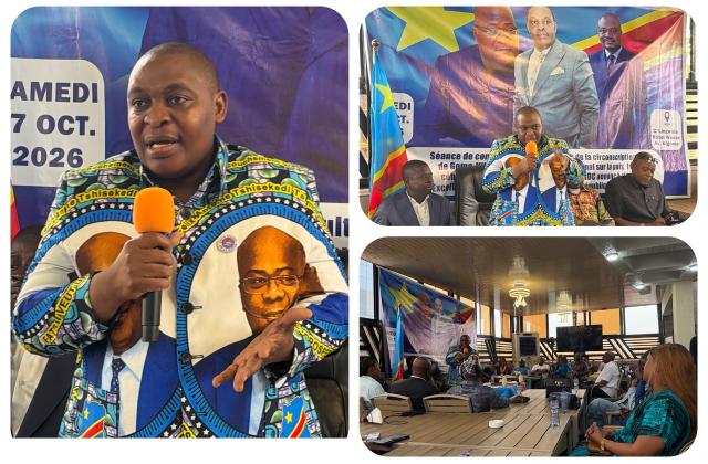 RDC : le député naional Charles Kakule Sabungo consulte les électeurs de Goma vivant à Kinshasa