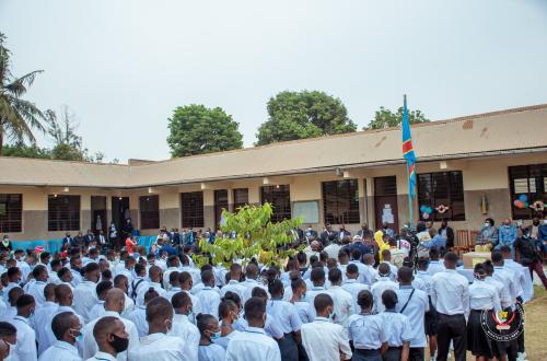 <p>Lancement de l’EXETAT 2021 par le Ministre MWABA. (Image d’Illustration.)</p>
