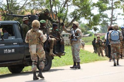 <p>Guerre du M23 : Une frange des manifestants demande la participation de la MONUSCO aux côtés des FARDC</p>
