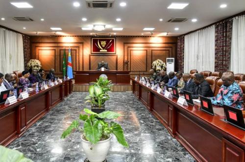 <p>En RDC, face à l’agression rwandaise, le Président de la République appelle les jeunes à s’organiser en groupes de vigilance pour soutenir l’armée</p>
