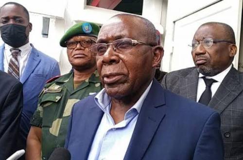<p>Le ministre congolais de La Défense Gilbert Kabanda</p>
