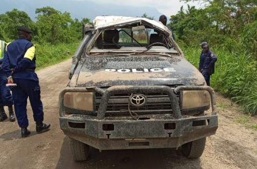 <p>Un mort et plusieurs blessés dans un accident du convoi de Vital Kamhere</p>
