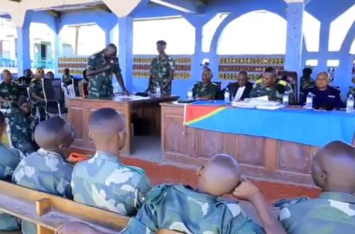 <p>Pour avoir tué 2 sujets chinois, 5 soldats FARDC condamnés à mort</p>
