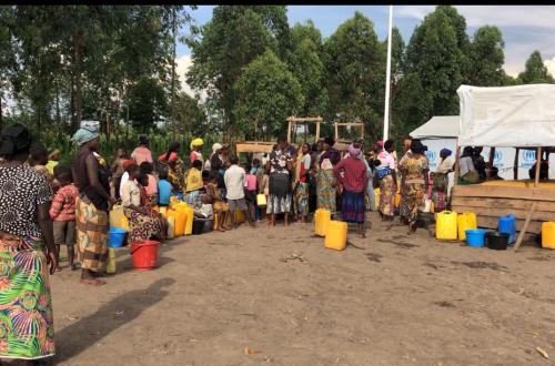 <p>Les déplacés du camp de Rwasa dénoncent leurs conditions de vie qui restent déplorables</p>
