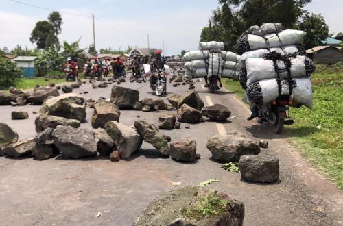 <p>La population de Kibati manifeste à nouveau contre la cession de certaines de ses terres aux anciens combattants</p>
