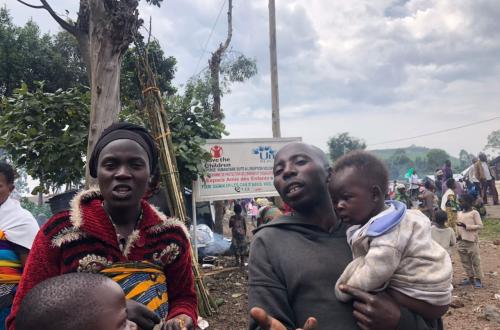 <p>Plusieurs personnes déplacées ont perdu leurs biens dans la panique de l’attaque contre la MONUSCO</p>
