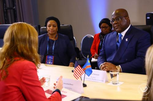 À Washington, Félix Tshisekedi obtient l'aide de l'USAID en faveur des victimes des récentes inondations à Kinshasa