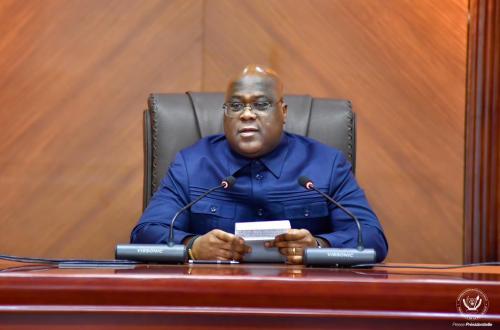 Traque des forces négatives dans l'Est du pays : Félix Tshisekedi préside une réunion de sécurité avec la MONUSCO et la force régionale de l'EAC 