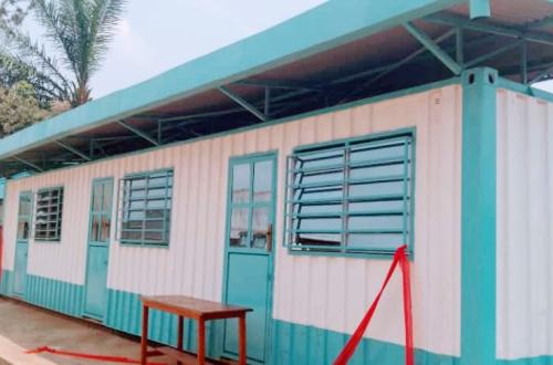 Nord-Kivu : La MONUSCO dote la PNC de Beni d'un bureau en conteneur réaménagé