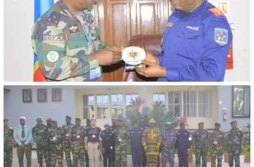 RDC : Une délégation de l'armée sénégalaise séjourne en Ituri