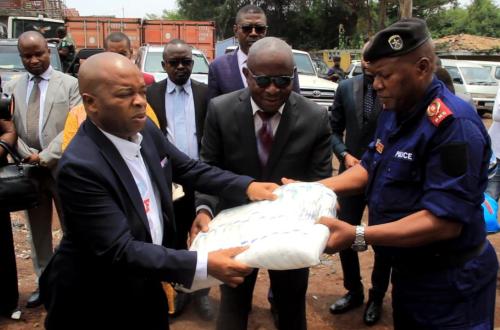 Nord-Kivu : Le FPI apporte une aide en vivres de 13 tonnes aux déplacés du camp de Bulengo