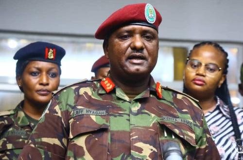 RDC : "si pour que la paix revienne, il faut que je verse mon sang et celui de mon adjoint Kaputa, je suis prêt à me sacrifier" (Jeff Nyagah, Commandant de l'EAC)