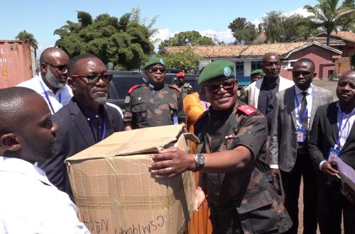 Goma : Plusieurs structures du Sud-Kivu dotent des vivres et médicaments aux FARDC engagées sur les lignes de front au Nord-Kivu