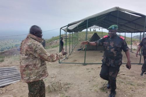 Beni : "Le patriotisme doit nous caractériser si réellement nous voulons gagner cette guerre" (Gén. Maj Kasongo Maloba)