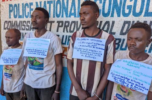 Butembo : 4 présumés auteurs des différentes tueries aux arrêts